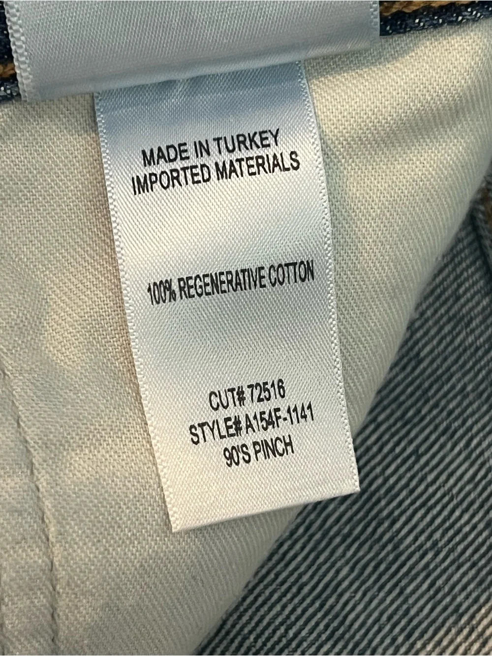 AGOLDE 90'S PINCH WAIST HIGH RISE STRAIGHT IN RANGE. Size 30. NWOT - Picture 10 of 16